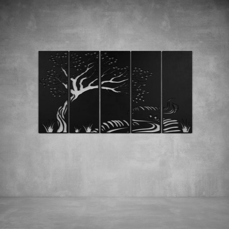Oriental Tree Wall Art