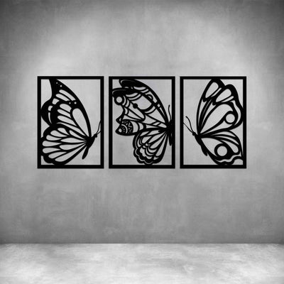 3 Piece Butterflies - Design11