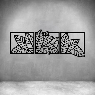 3 PIECE GEOMETRIC LEAVES - Design11