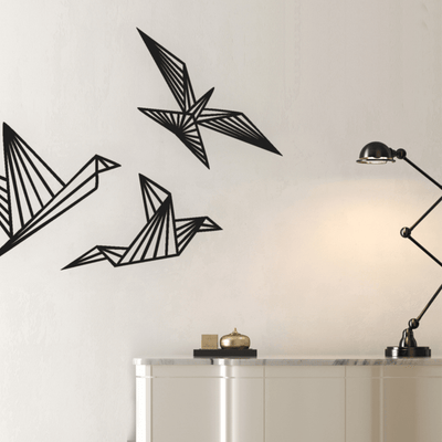3 Piece Origami Birds - Design11