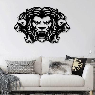 3 Roaring Lions - Design11