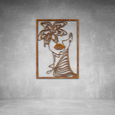 Lady Blossom Wall Art