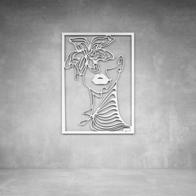 Lady Blossom Wall Art