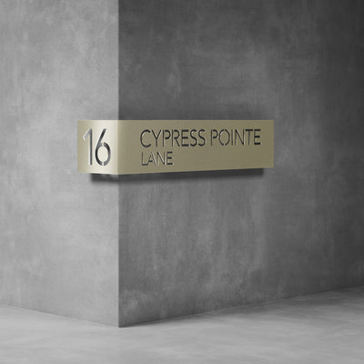 House Number Corner | D03