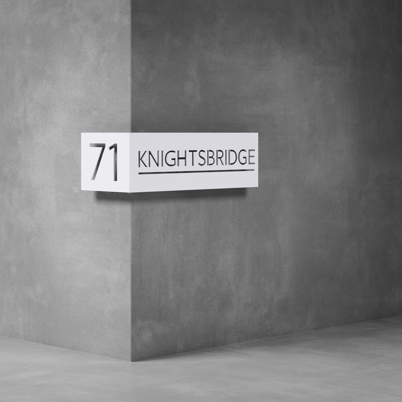 House Number Corner | D01