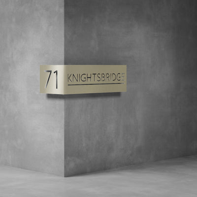 House Number Corner | D04