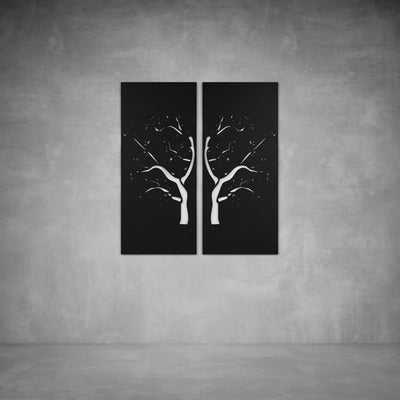 Mirror Tree Wall Art