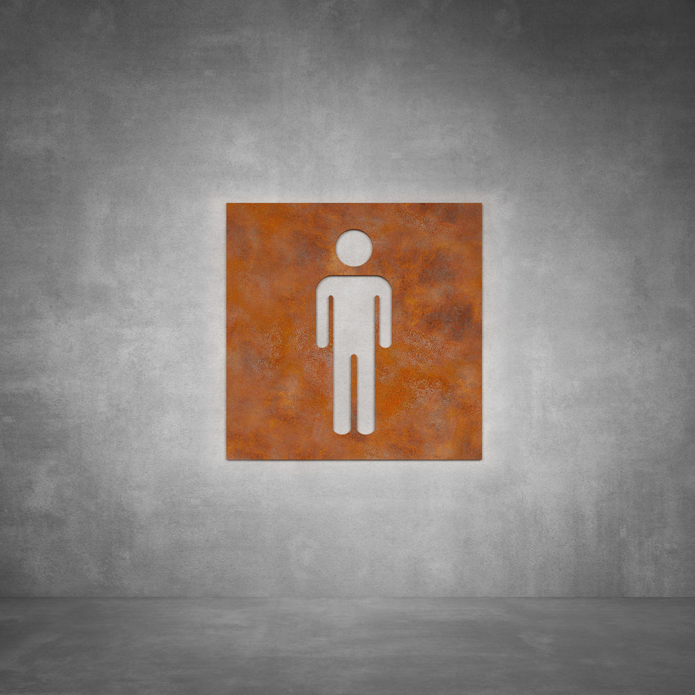 Toilet Male Sign D04
