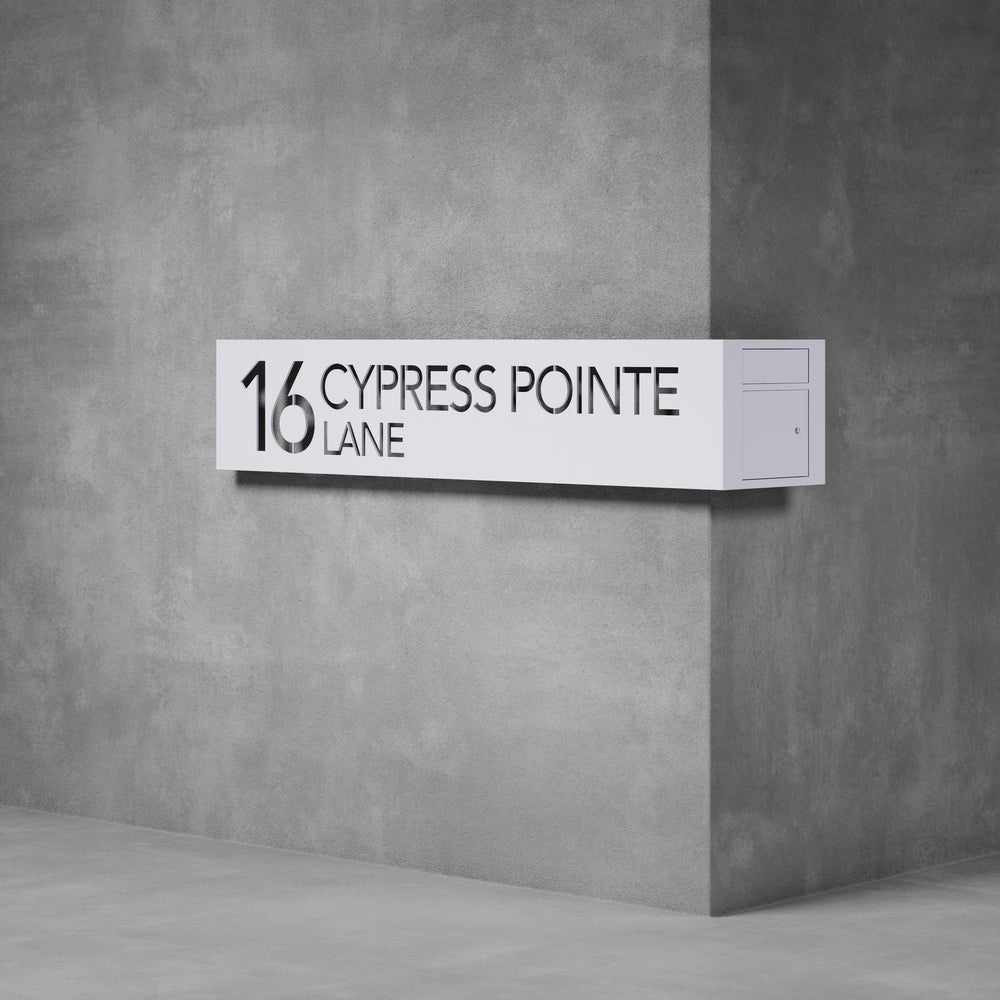 House Number & Mailbox | D04