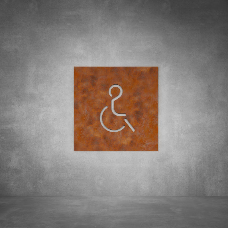 Wheelchair Sign D07