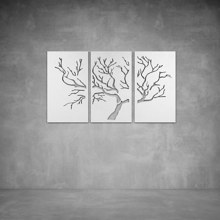 Three Tree Wall Art