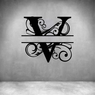 V - Alphabet Personalized Monograms