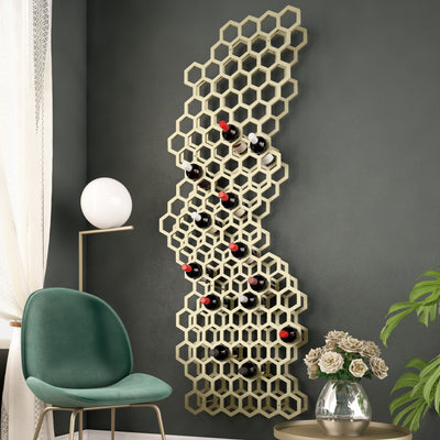 The Hive wine display