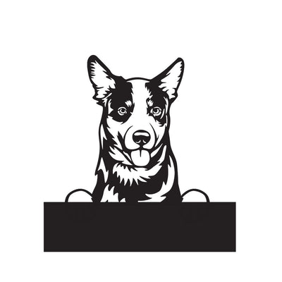 Australian Cattle Dog with Custom Text