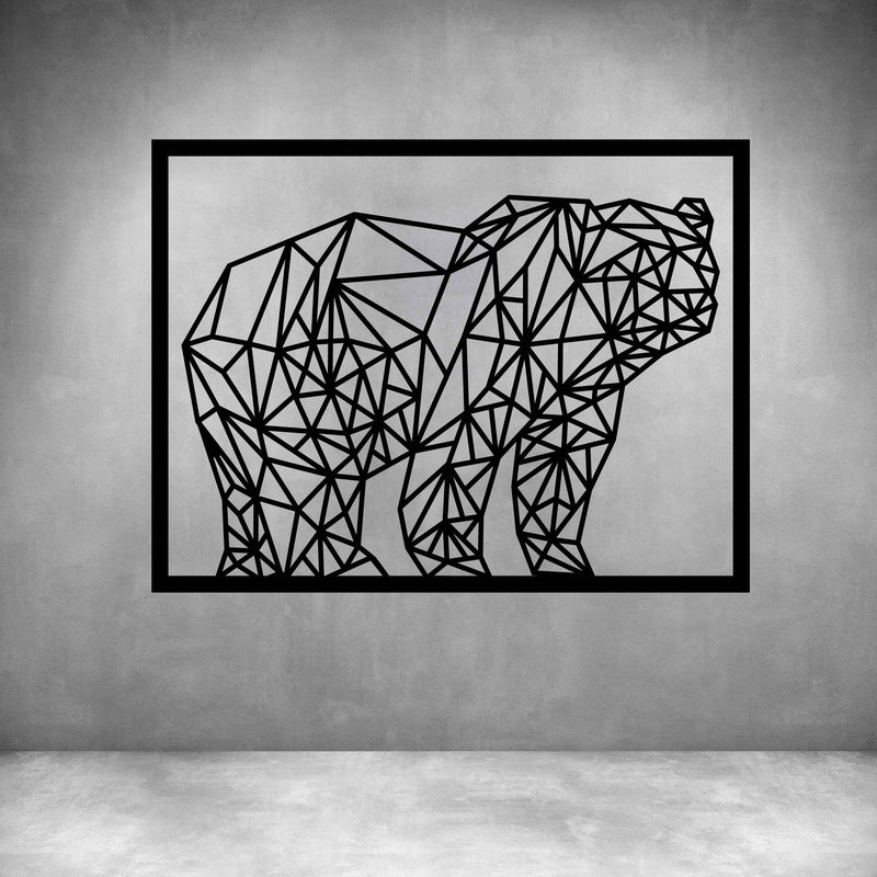 Bear Geometrical Art