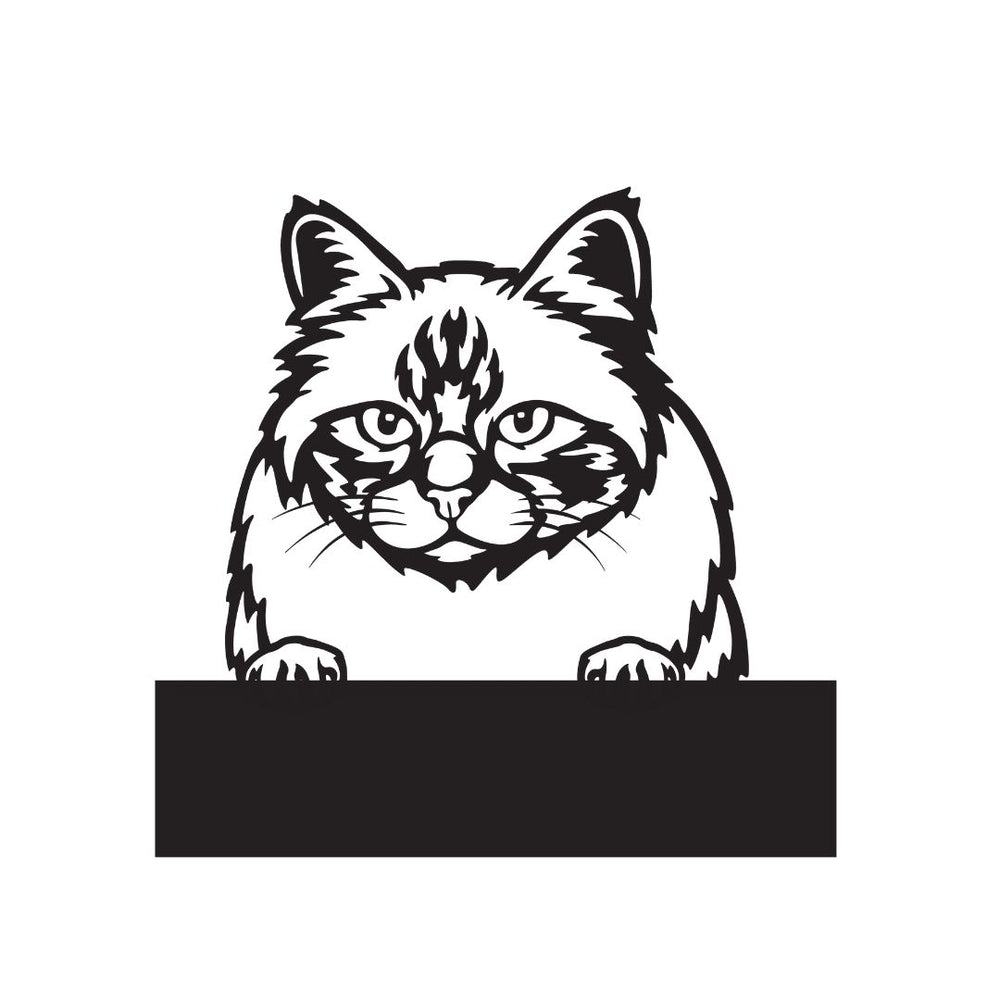 Birman with Custom Text