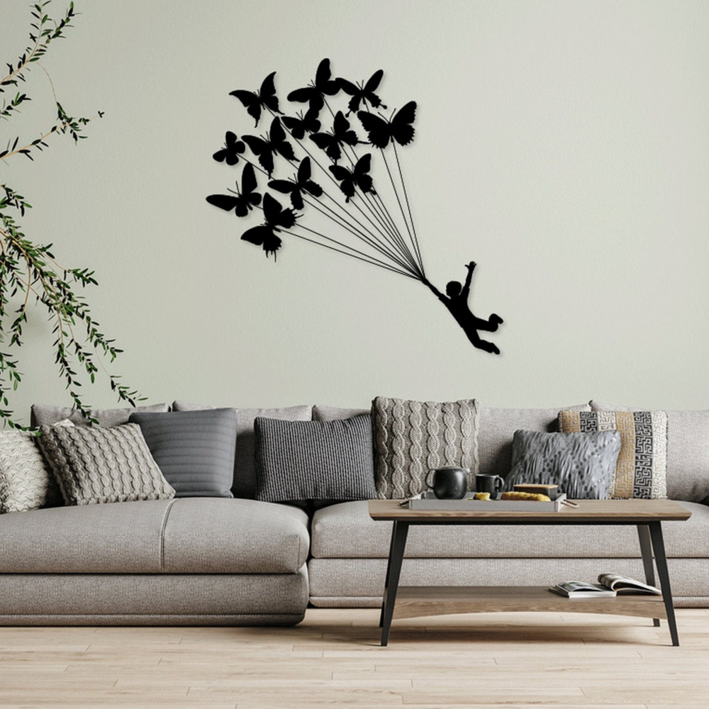Child with Butterflies