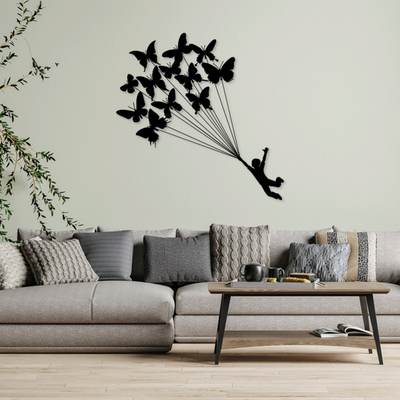 Child with Butterflies