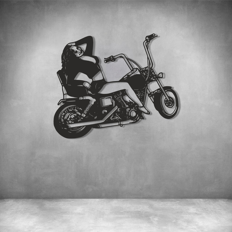 Harley Girl Motorcycle