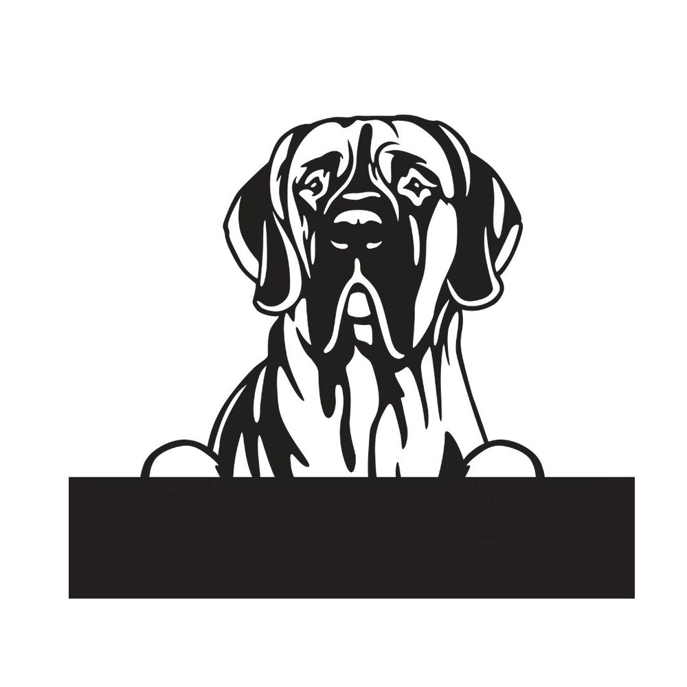 Great Danes with Custom Text