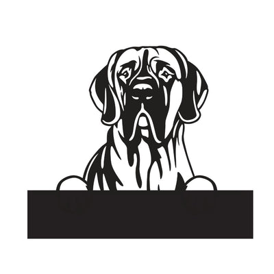Great Danes with Custom Text