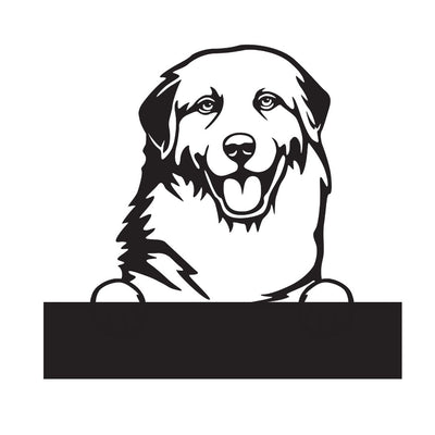Great Pyrenees with Custom Text