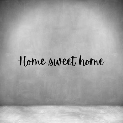 Home sweet home