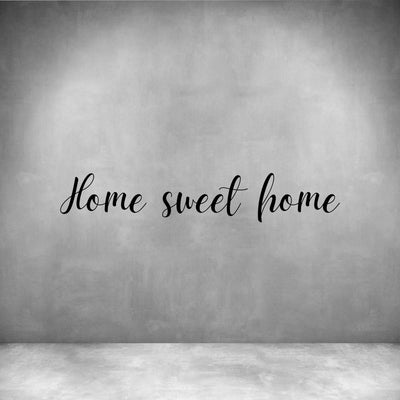Home sweet home