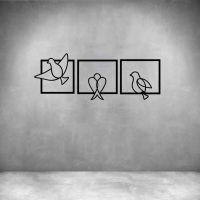 3 Piece Birds