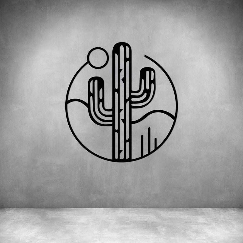 Single Cactus in Circle