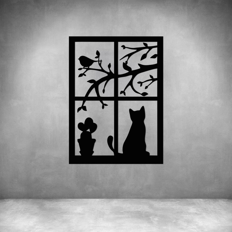 Cat in Window