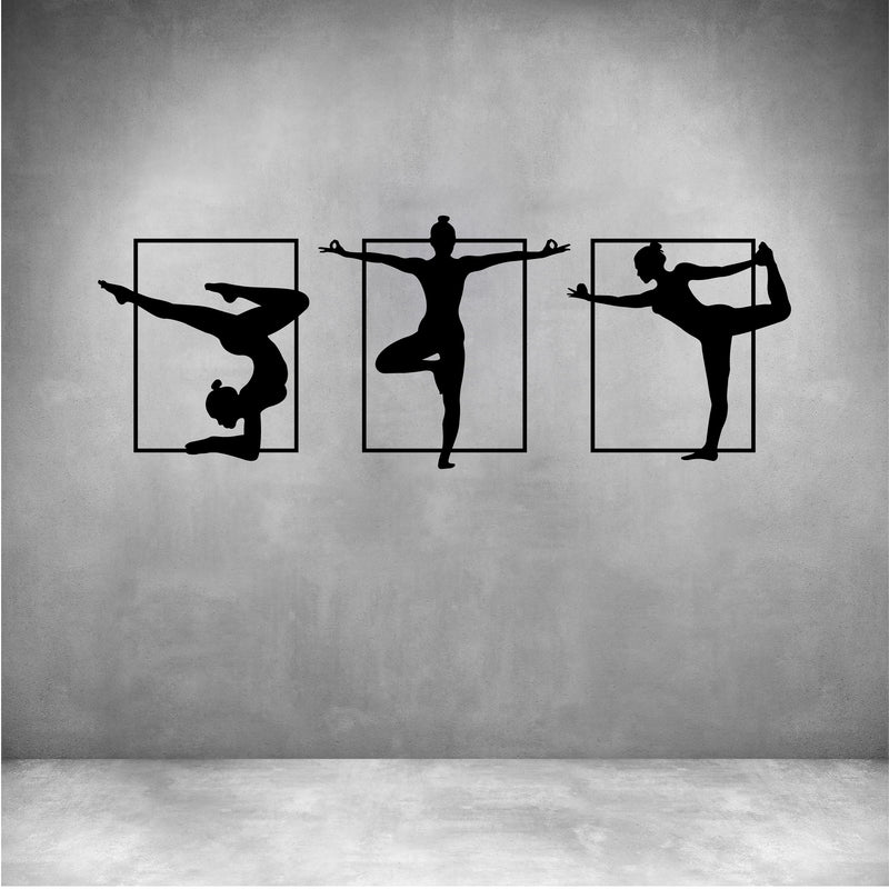 Set of 3 Yoga Art