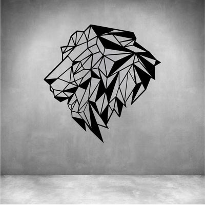 Geometric Lion Head