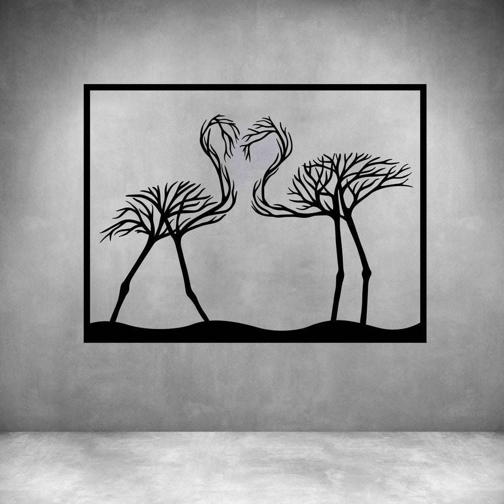 Flamingo Tree Art