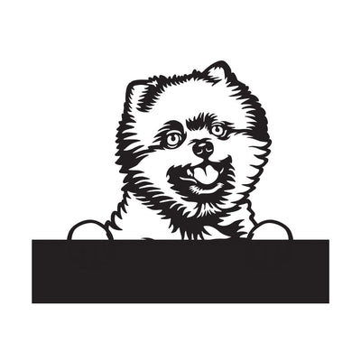 Pomeranians with Custom Text