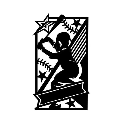 Baseball with Custom Text