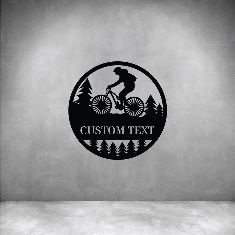 Mountain Bike with Custom Text