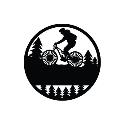 Mountain Bike with Custom Text