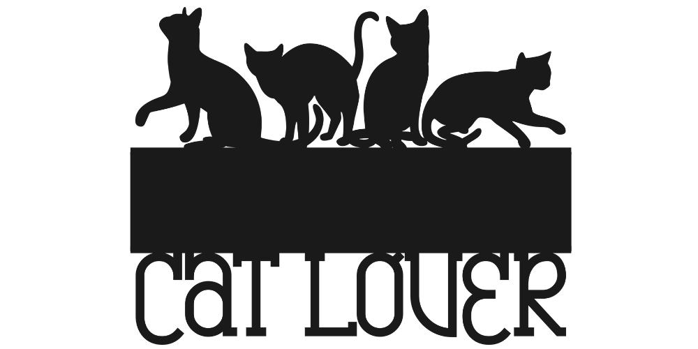 CAT LOVER WITH CUSTOM TEXT