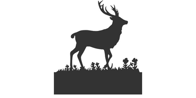 DEER WITH CUSTOM TEXT