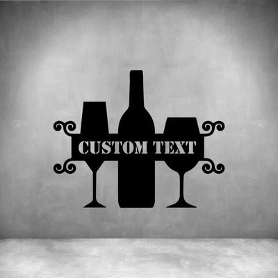 WINE 1 WITH CUSTOM TEXT