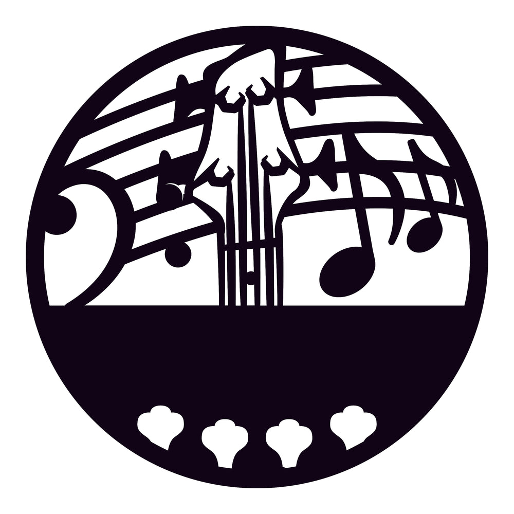 Guitar Head with Custom Text
