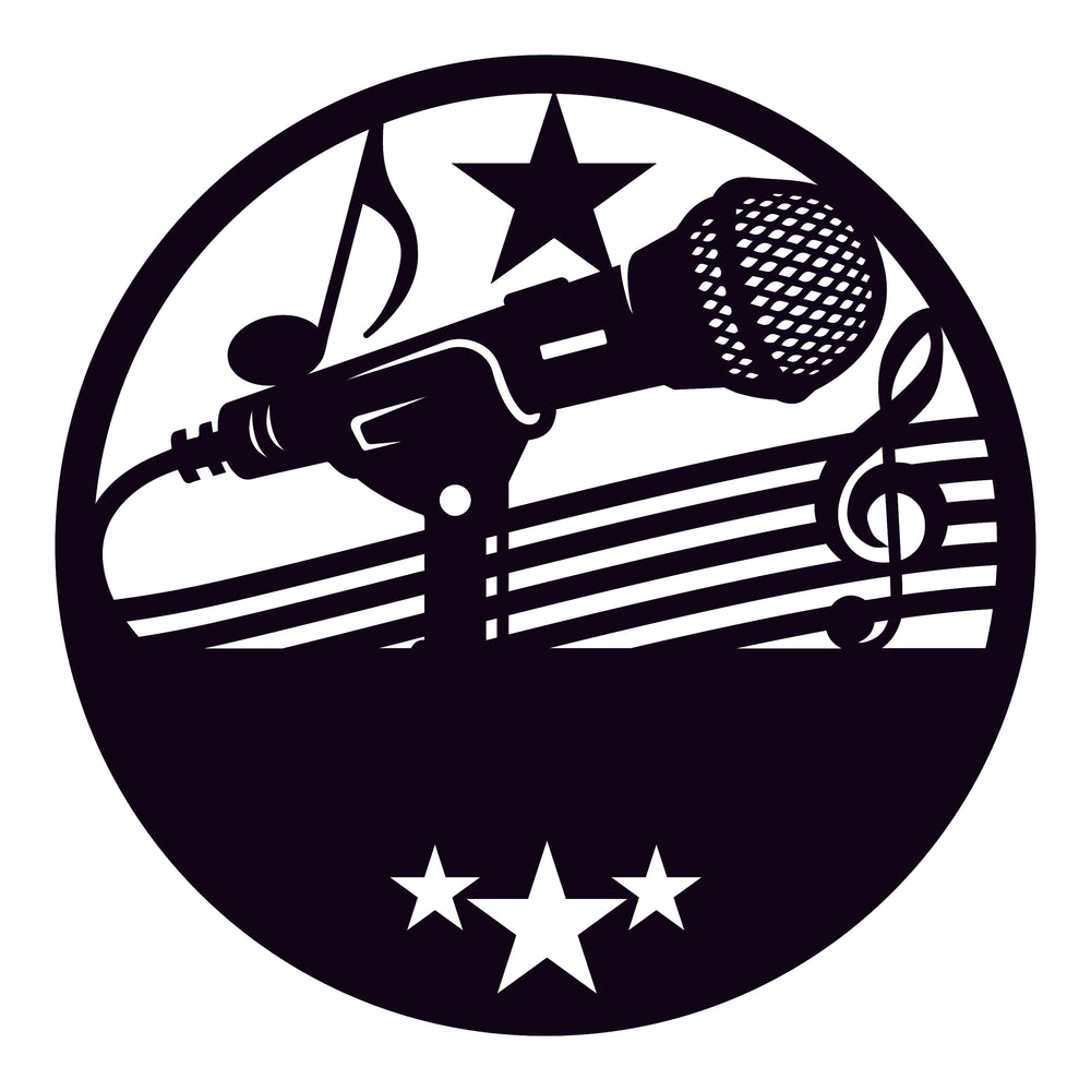 Mic with Custom Text