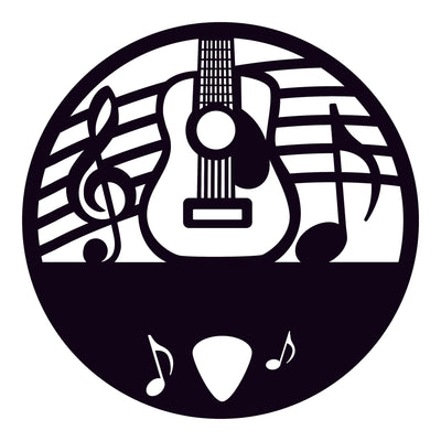 Guitar 3 with Custom Text