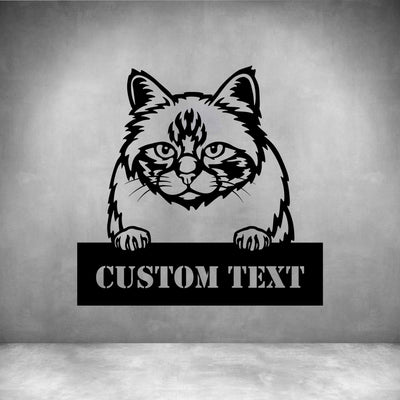 Birman with Custom Text