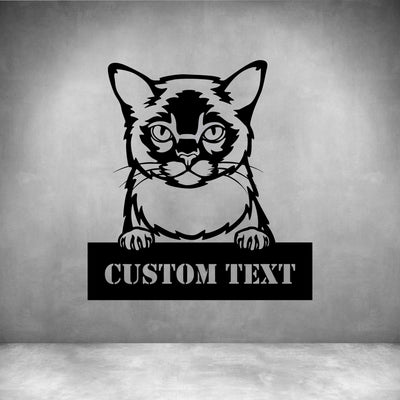 Burmese with Custom Text