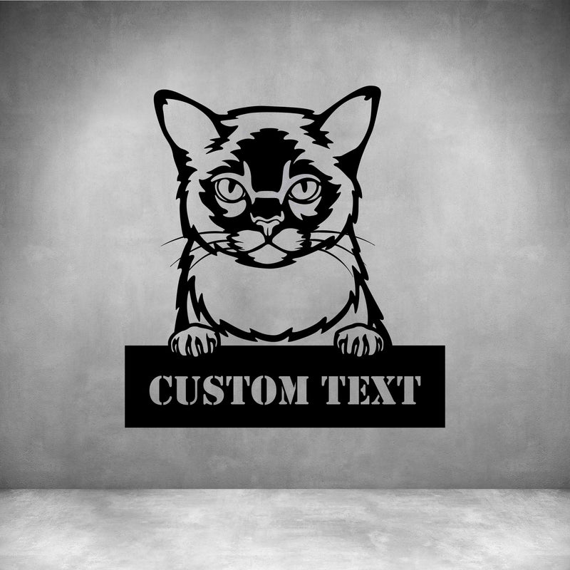 Burmese with Custom Text