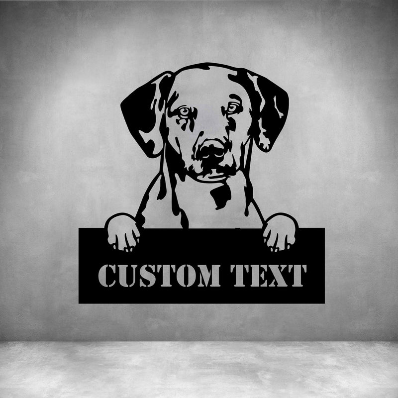 Dalmatian with Custom Text