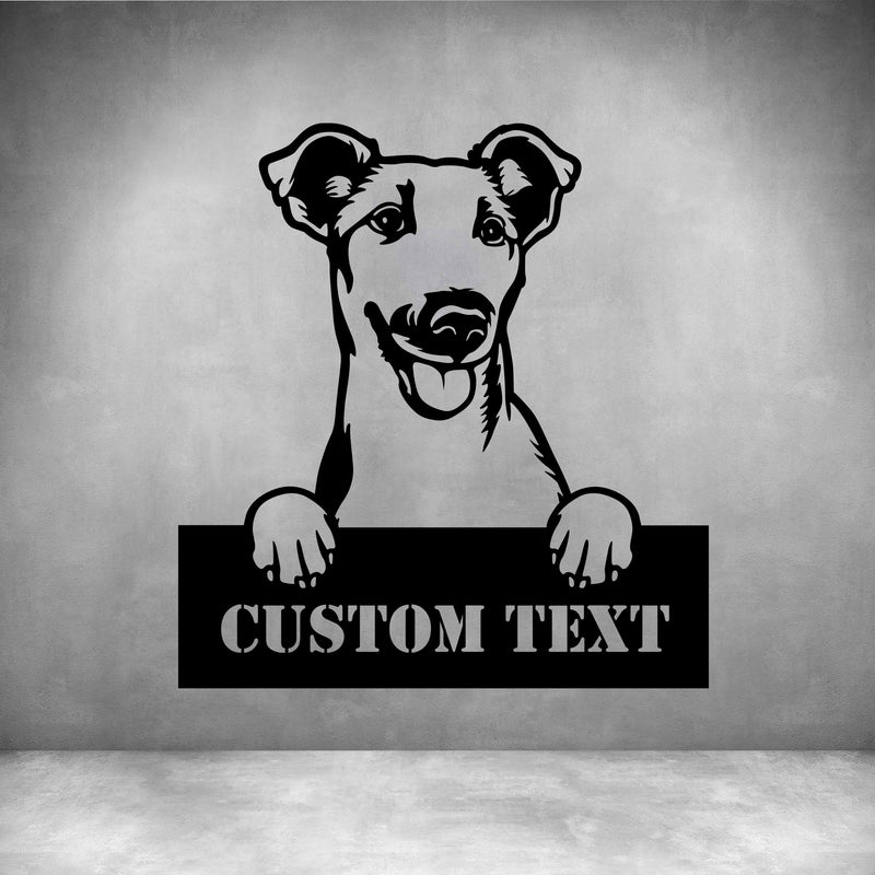 Fox Terriers (Smooth) with Custom Text