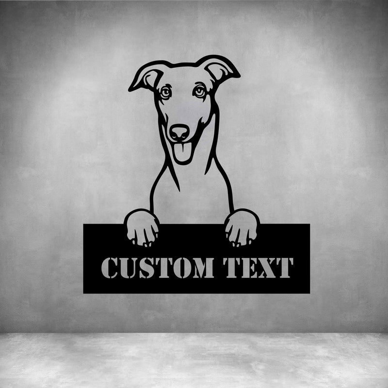 Greyhounds with Custom Text